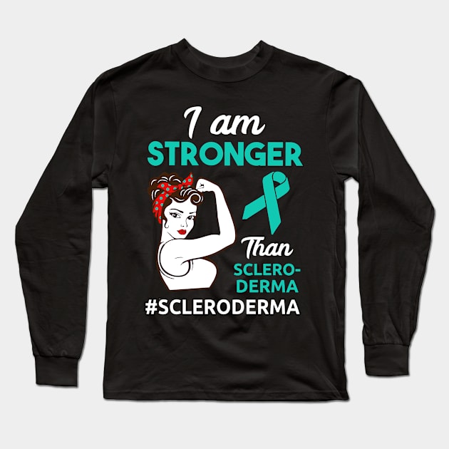 Scleroderma Awareness Gift design Long Sleeve T-Shirt by KuTees